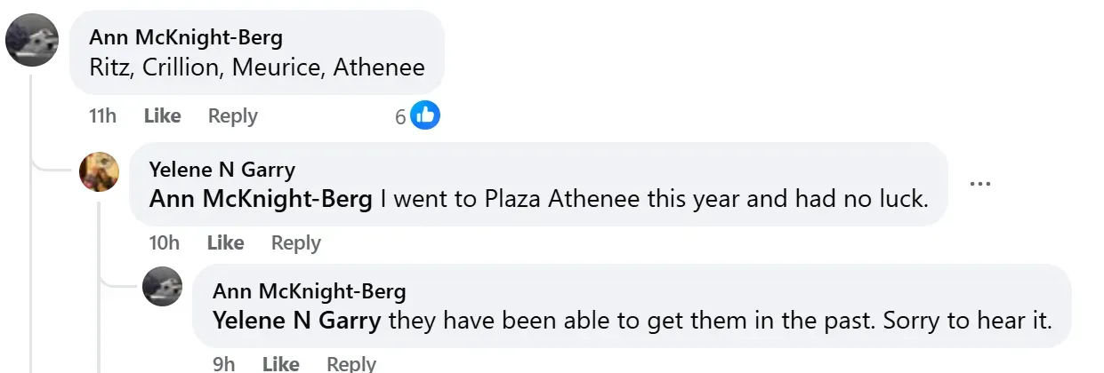 有用家指出,現時酒店 concierge難以再直接取得 appointment。