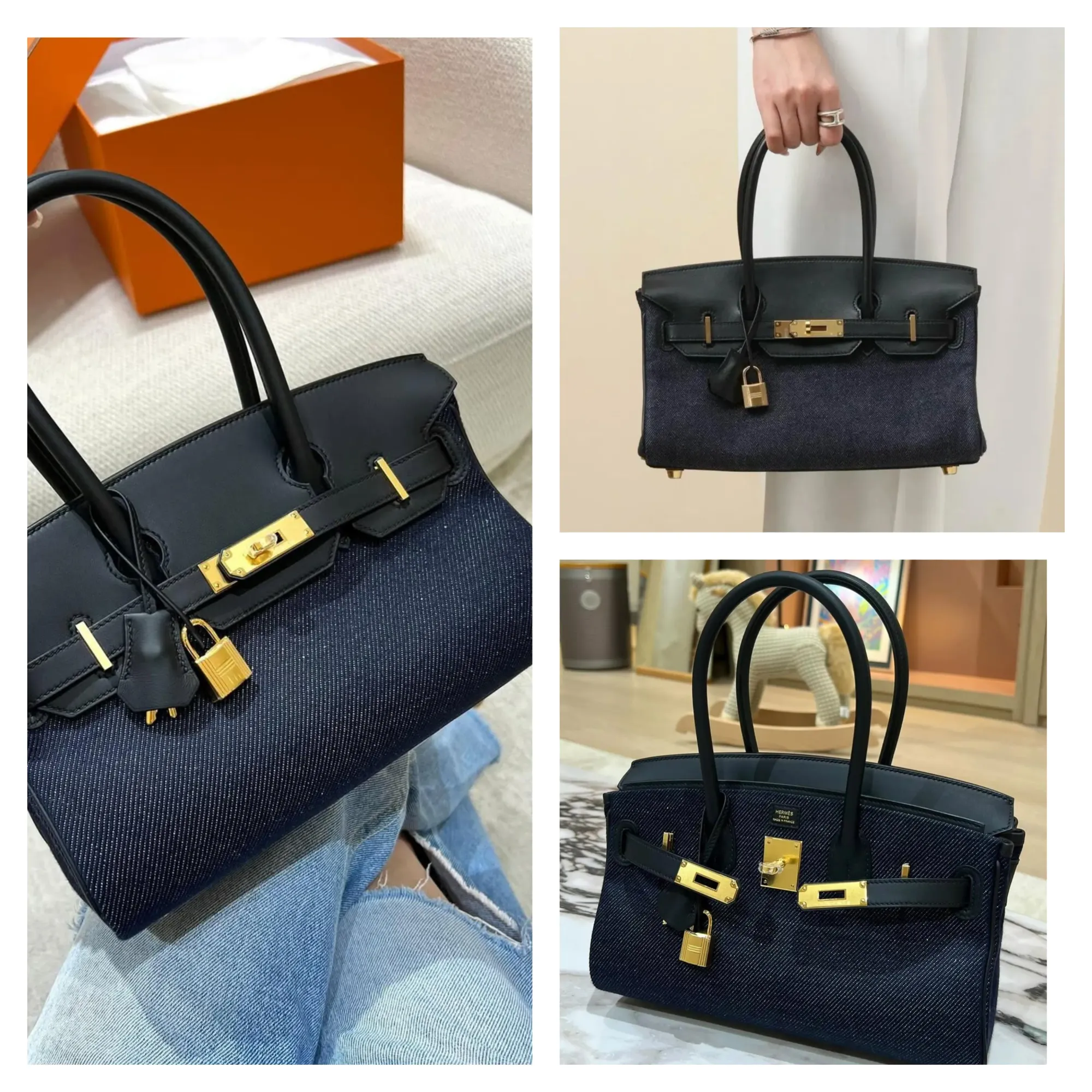 部分用家認為&nbsp;Shoulder Birkin&nbsp;外觀具高度辨識度，特別係特殊配色或非全皮革版本（如&nbsp;denim）更容易吸引目光。當中&nbsp;Denim Shoulder Birkin 29（深藍配金色五金，denim&nbsp;拼&nbsp;Swift&nbsp;皮革）討論度上升，被指材質較少見、風格更具個性，兼具結構感與休閒感，亦突顯「cool girl」氣質，適合日常使用。