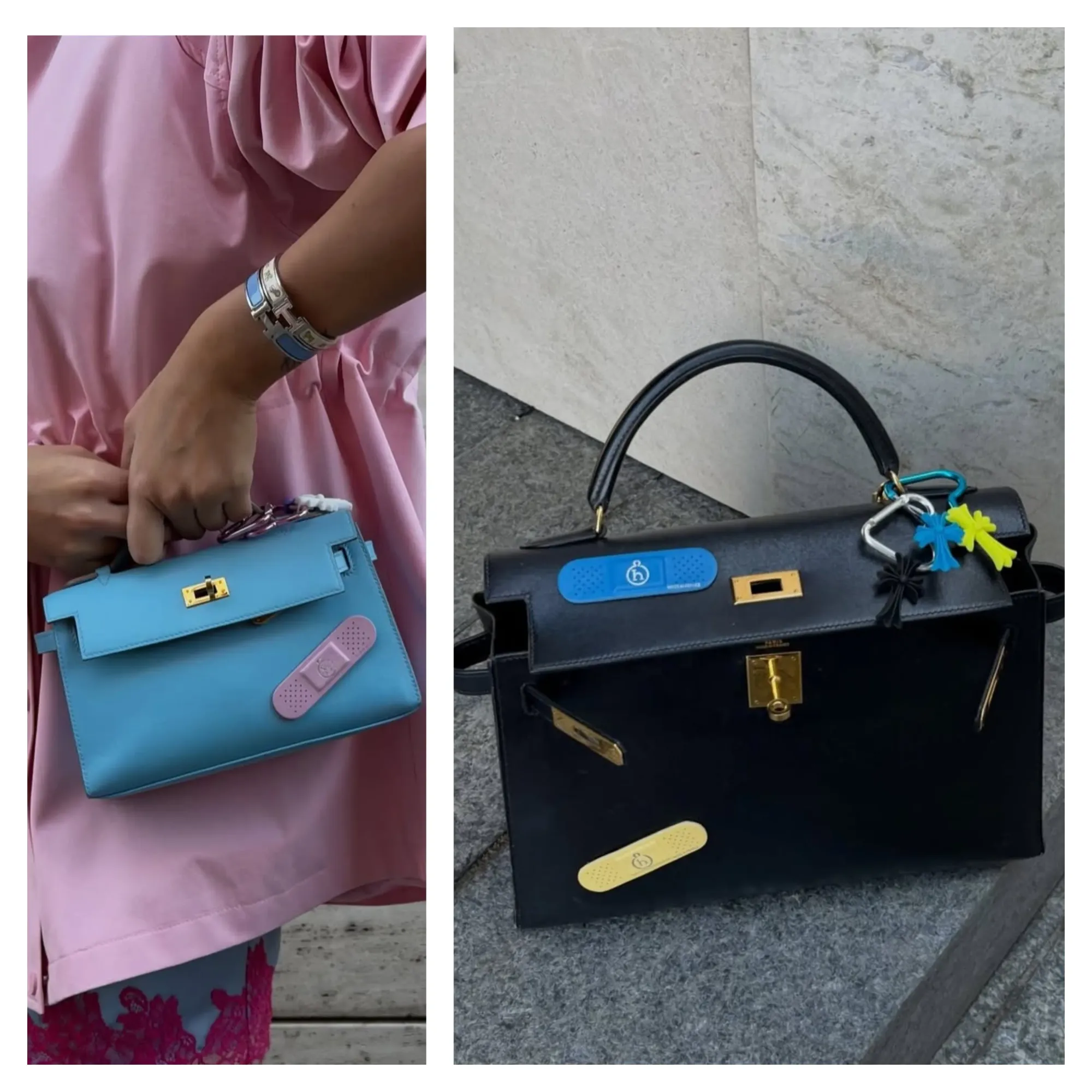 最大爭議位在於黏貼設計——貼落幾萬蚊手袋會唔會留痕、甩色，成為用家最關心問題