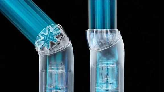 科幻感無葉設計與 HushJet 噴嘴技術