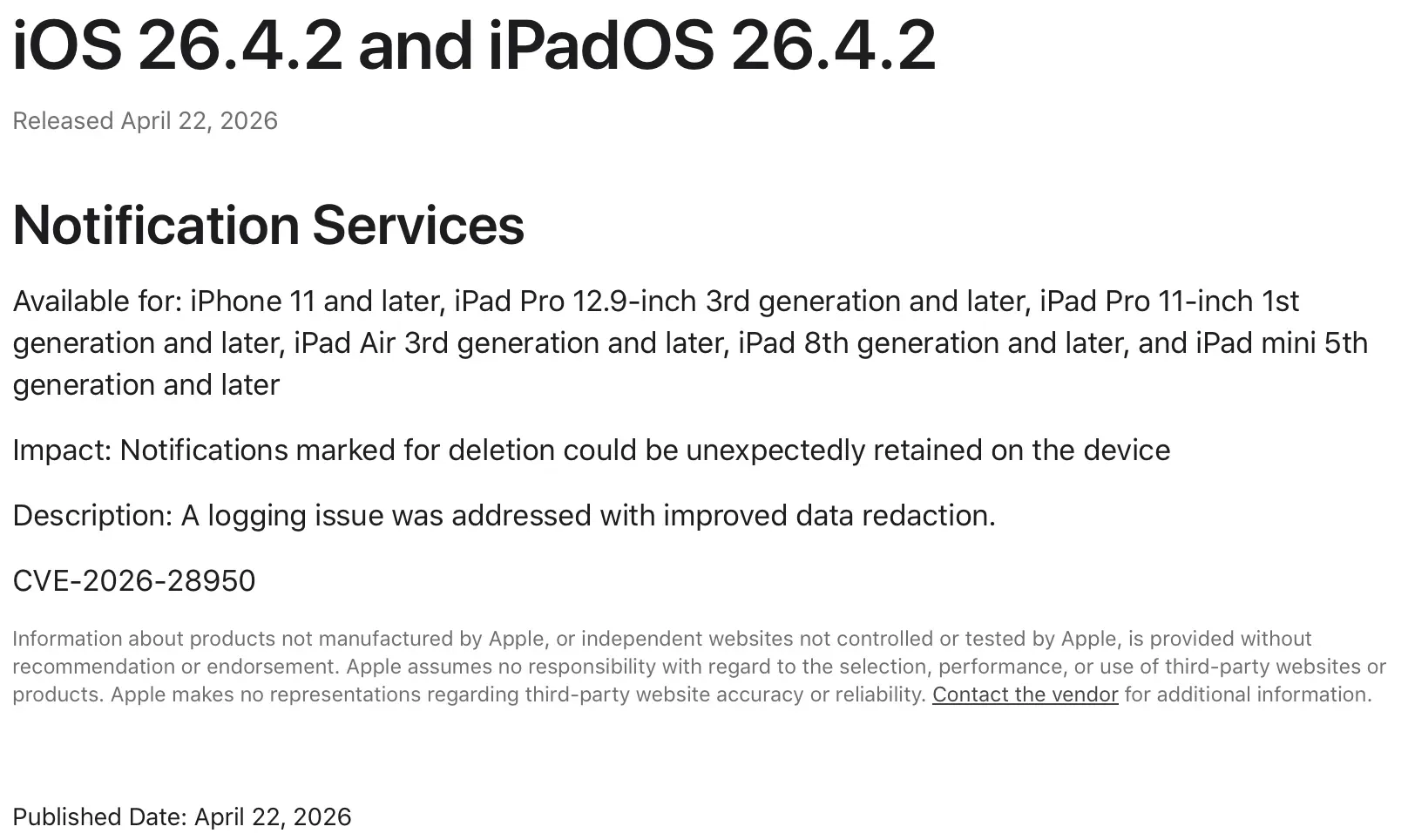 系統日誌出錯：已刪除通知意外保留