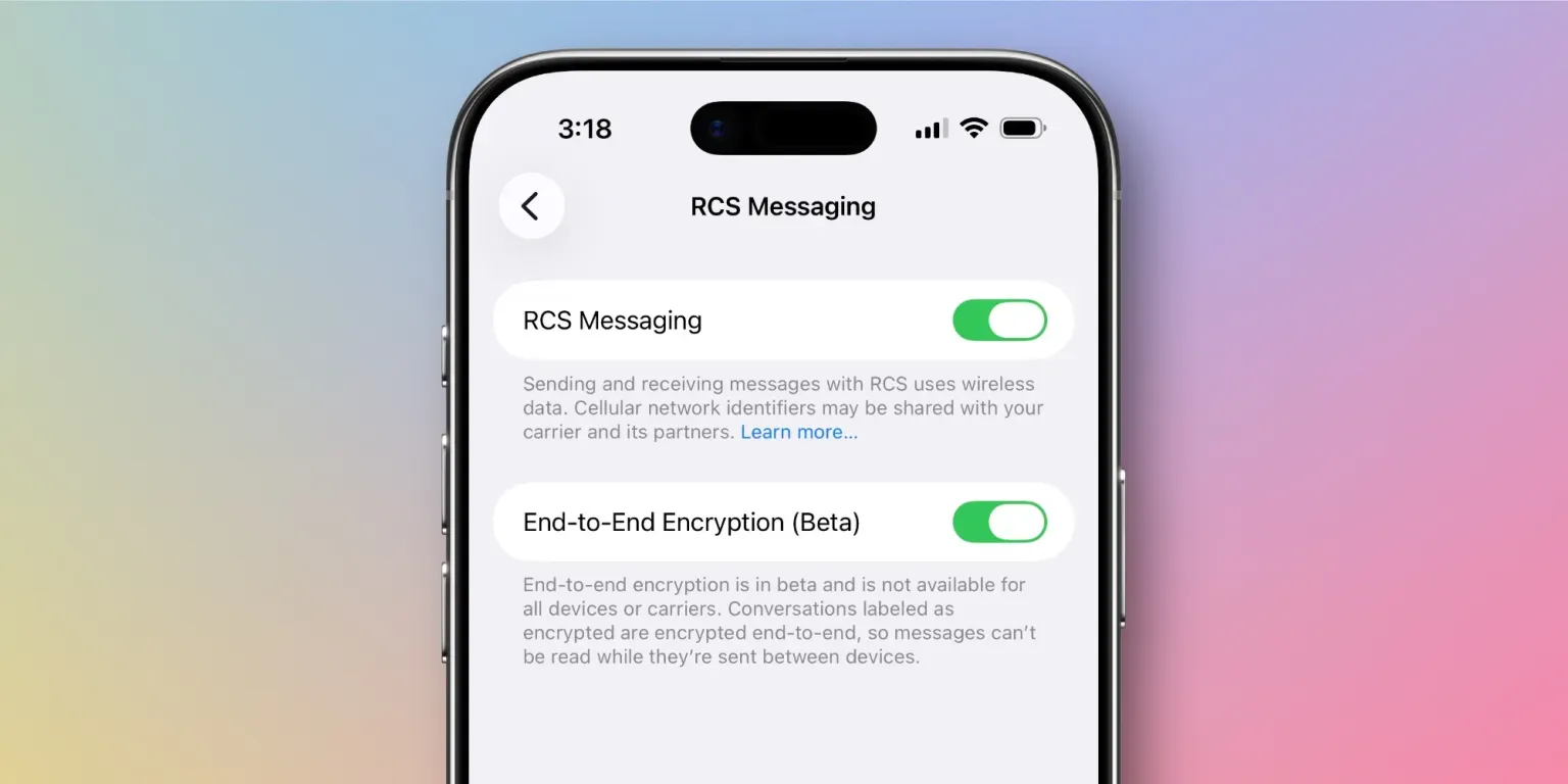 1. 跨平台通訊大躍進：RCS 訊息端對端加密