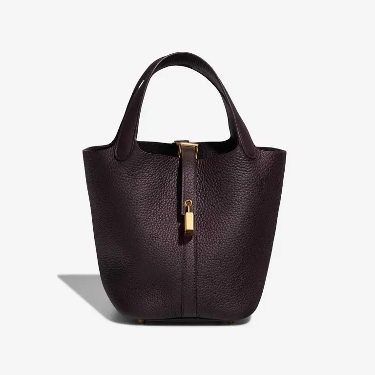 Hermès Picotin 18 Prunoir #3W Clemence&nbsp;實物圖