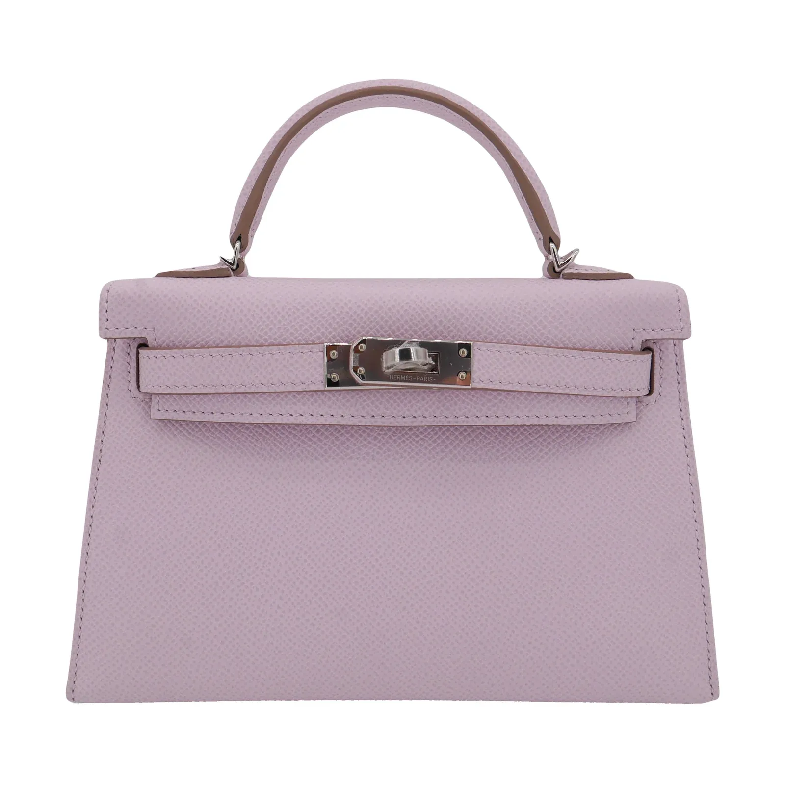Hermès Kelly Mini Mauve Pale #09 Epsom Leather，PHW&nbsp;