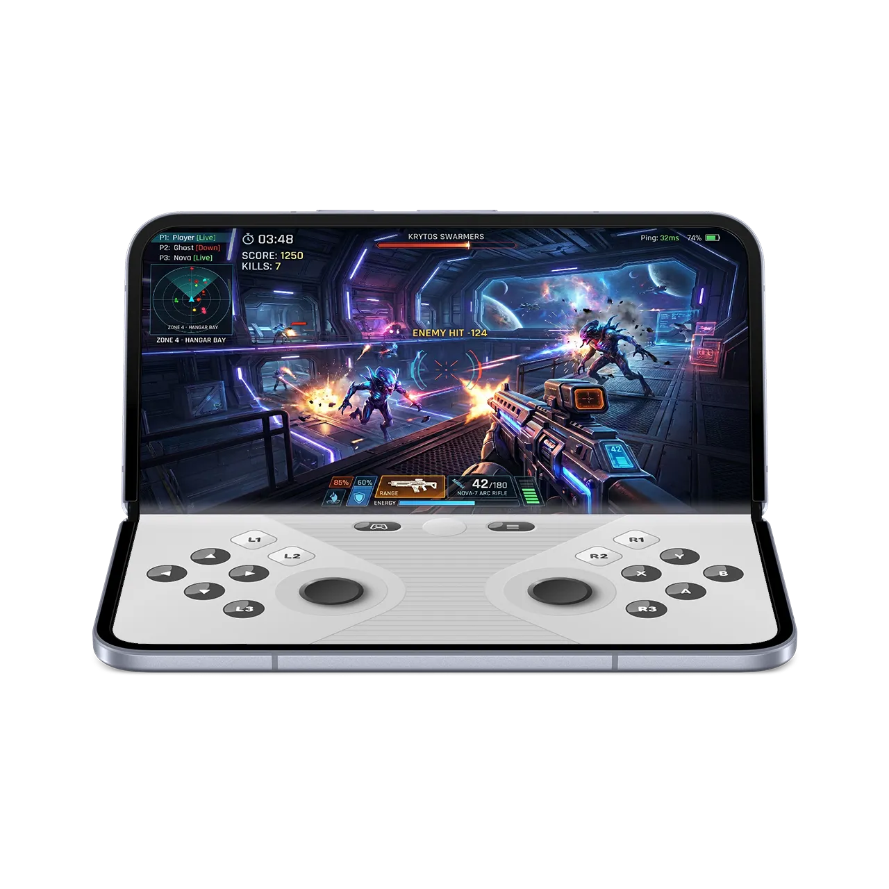 摺疊機專屬遊戲模式(Foldable Gaming Mode)
