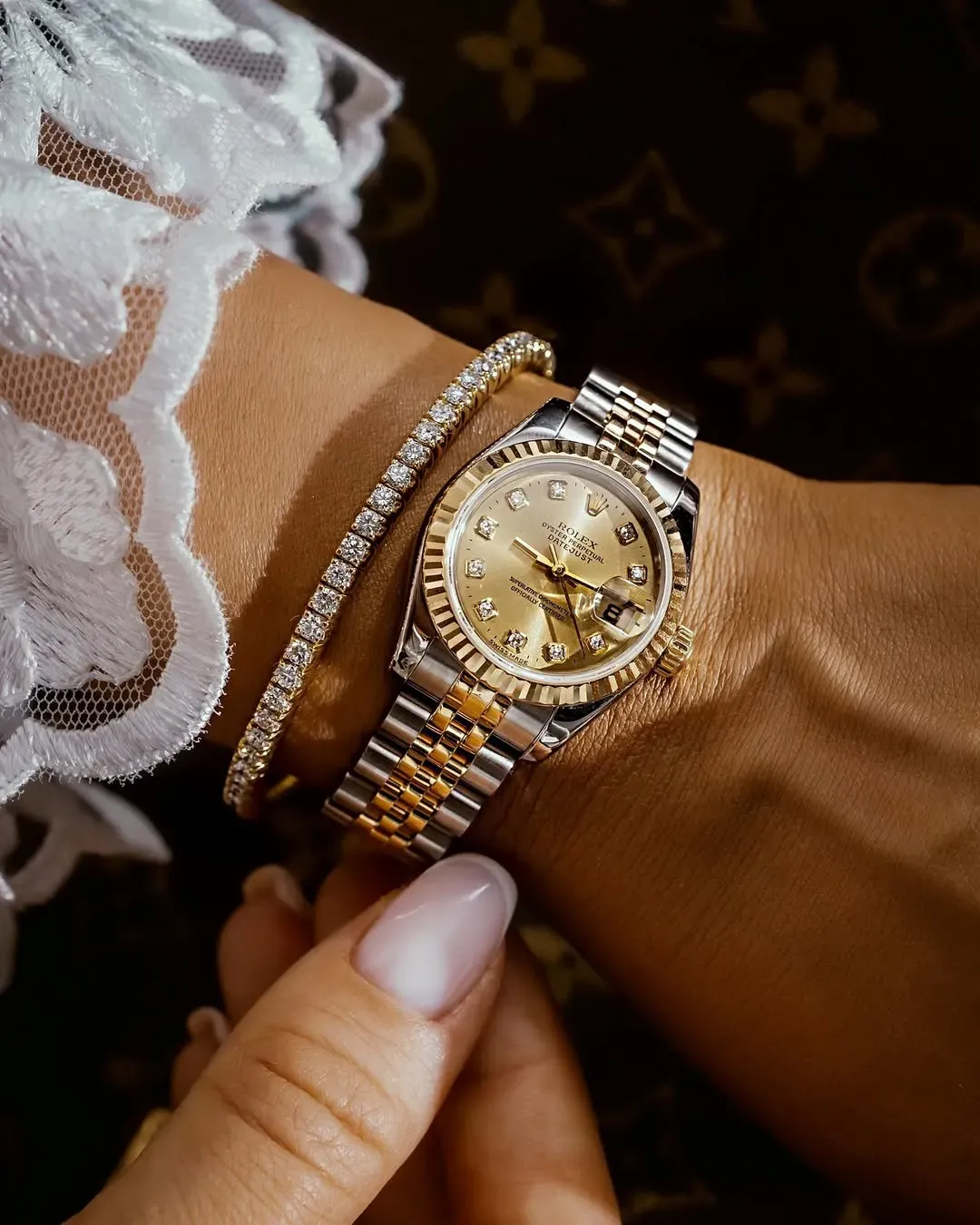 Rolex Lady-Datejust 一直被視為經典女裝腕錶代表之一,同時具備運動感、正裝感同日常實用性。