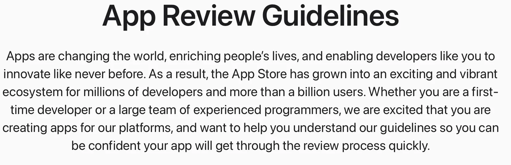 蘋果收緊 App Store 審查指引：嚴打低質素、搬字過紙應用程式