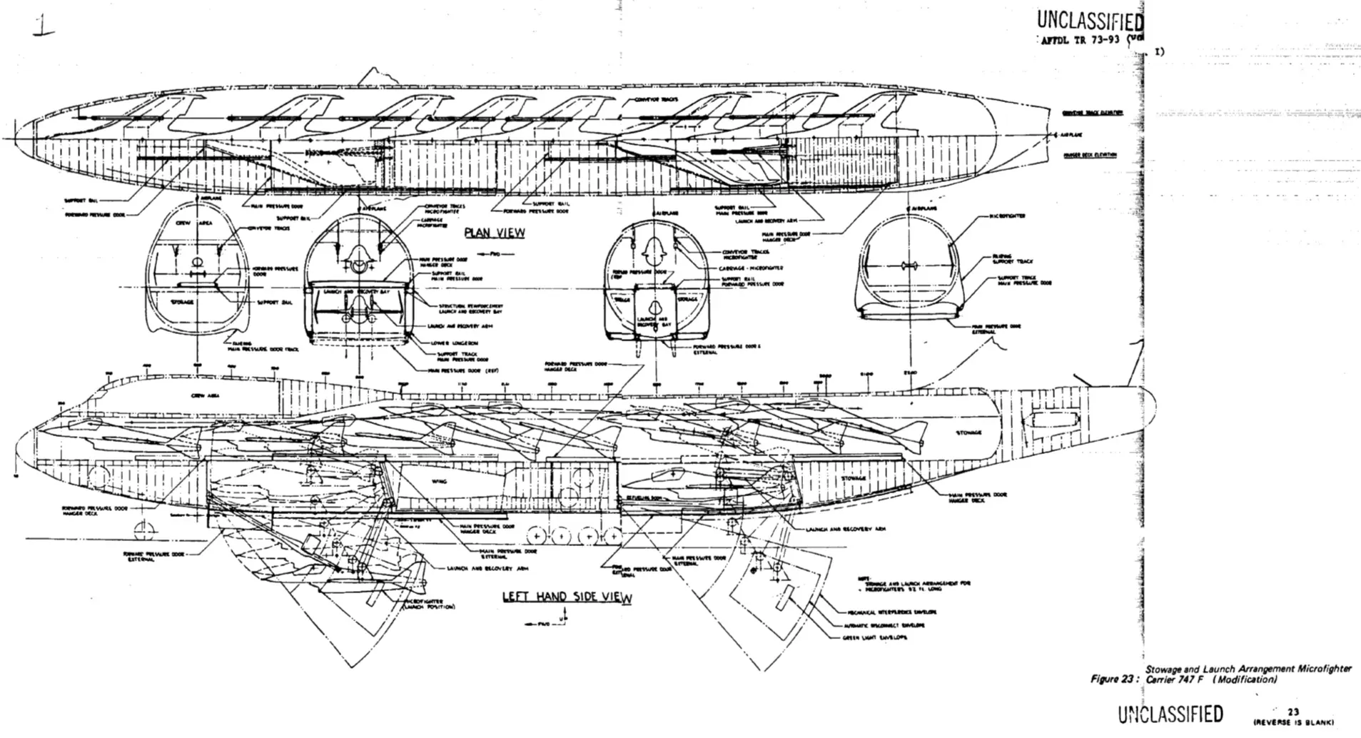波音 747 空中母艦:基本資料與設計概念整理