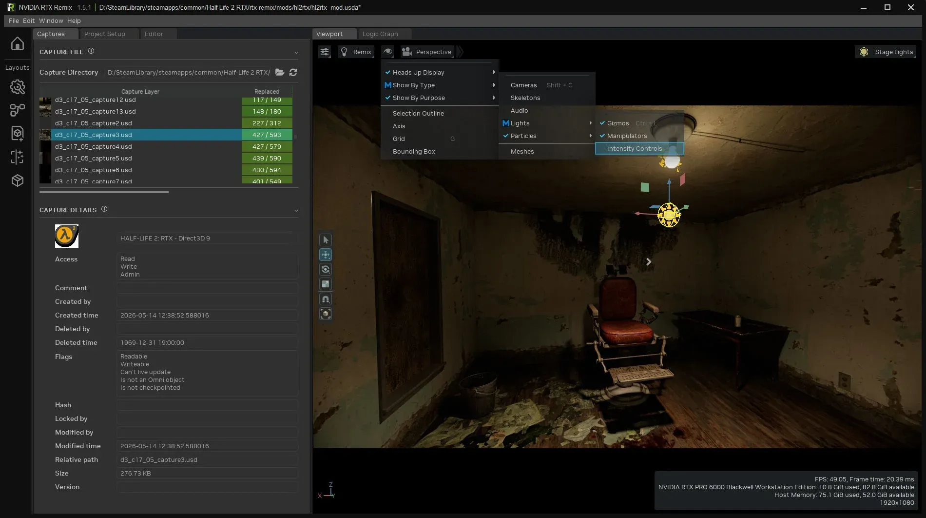 Viewport Light Controls 就提供咗一個統一嘅選單,方便開發者喺視角視窗入面集中管理各項光線設定,大大簡化咗操作流程。