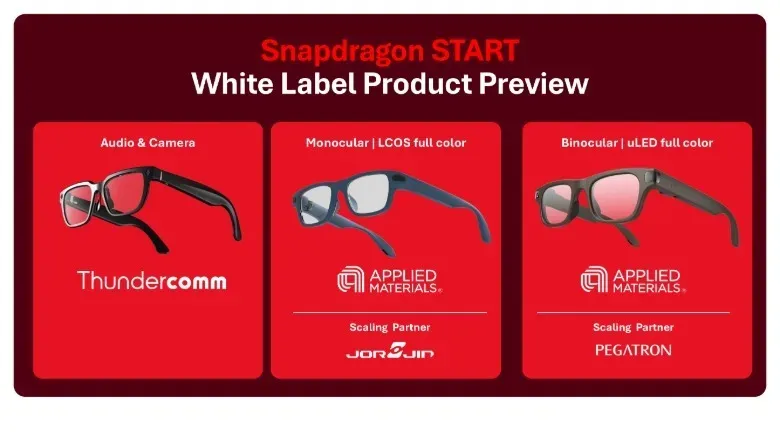 同場加映:Snapdragon START 平台降低 AI 眼鏡門檻