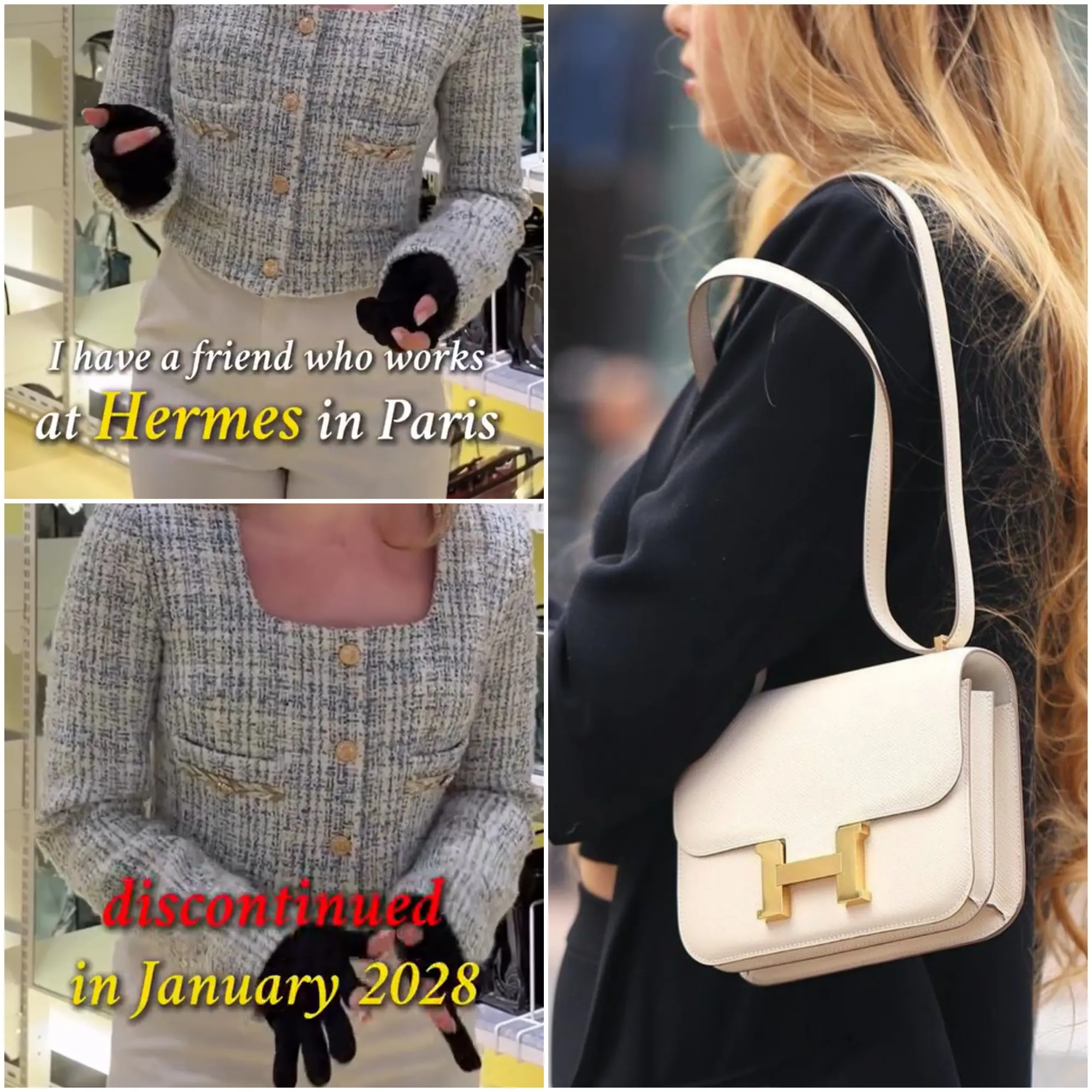 社交平台近日流傳Hermès或將於2028年停產Constance,引起收藏圈熱烈討論,但目前仍未獲品牌官方證實。