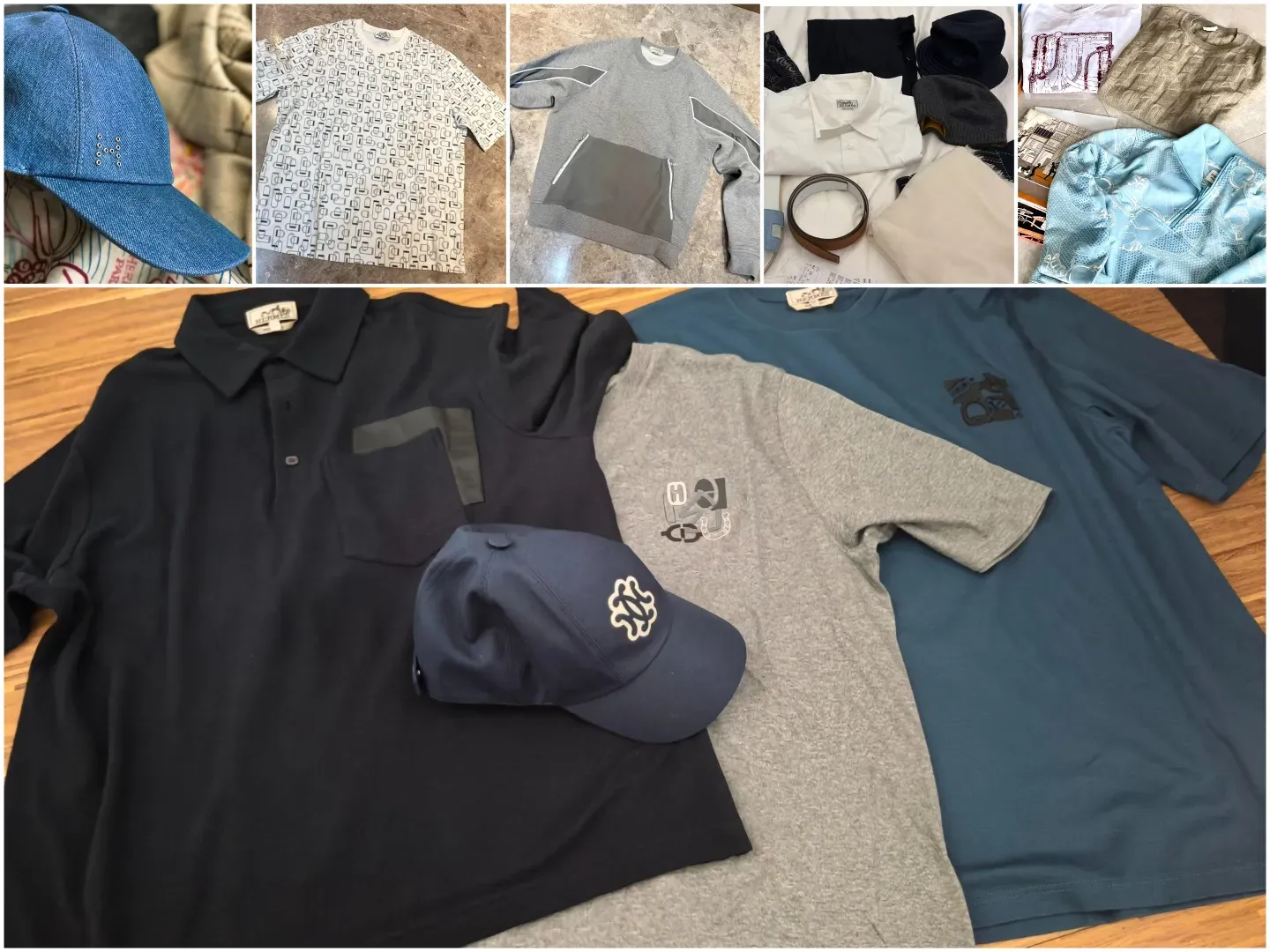 2026上海Hermès Private Sale現場亦有男女裝成衣,包括外套、上衣及其他服飾等,反映今次活動除鞋履及配飾外,成衣系列同樣佔一定比例。