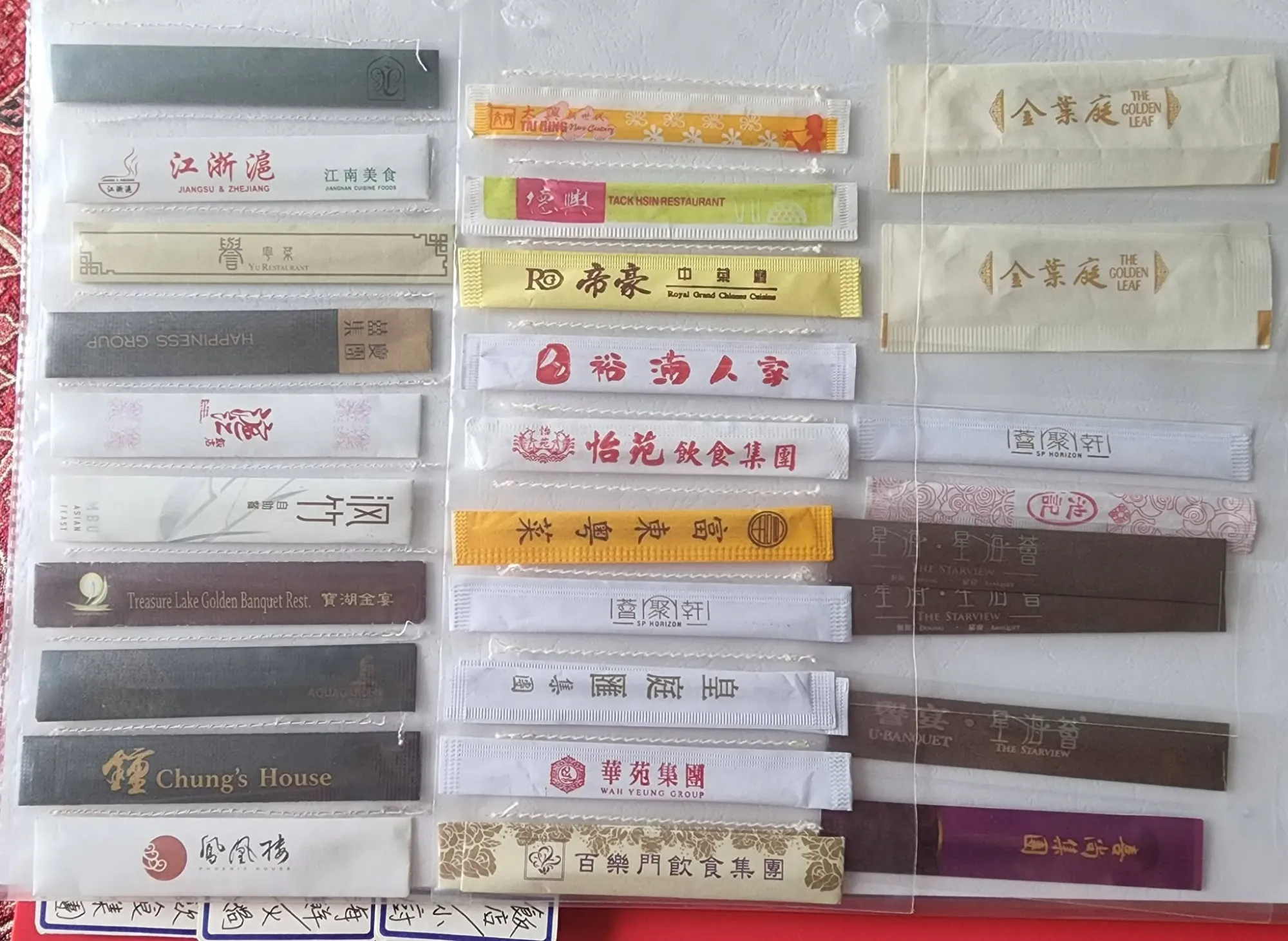 收藏冊內按酒樓、快餐店、餐廳及不同飲食種類分類,不少已結業品牌亦仍然保留其中。(Credit:香港收藏家協會)