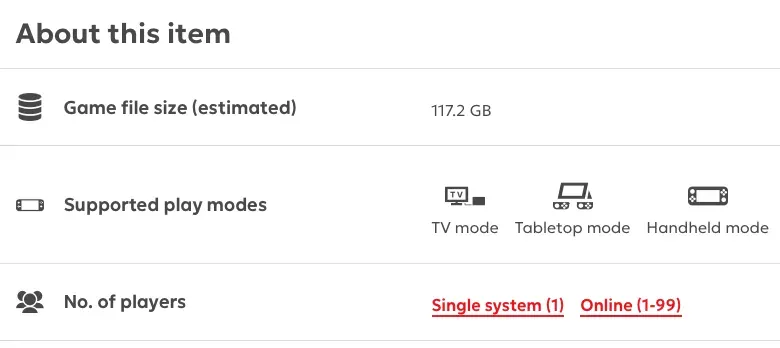 《Final Fantasy 14》嘅檔案大小高達 117.2GB,將會直接消耗 Switch 2 內置 256GB 儲存空間接近一半嘅容量。