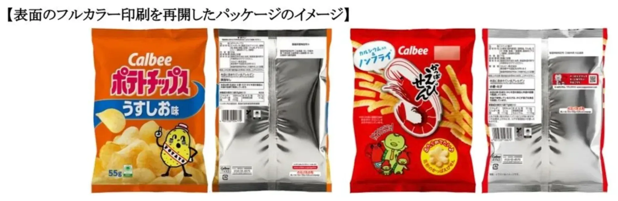根據官方公佈，大部分產品嘅包裝正面會恢復全彩色印刷，而Frugra（330克同700克版本）更加會連同包裝背面，整個包裝全面恢復全彩。