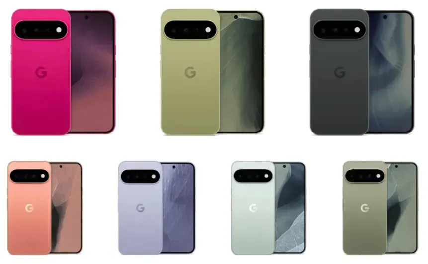 根據流出嘅截圖顯示,Google 似乎冇為 Pixel 11 嘅外觀設計作出巨大改變,反而將重點放喺機身顏色選擇上。