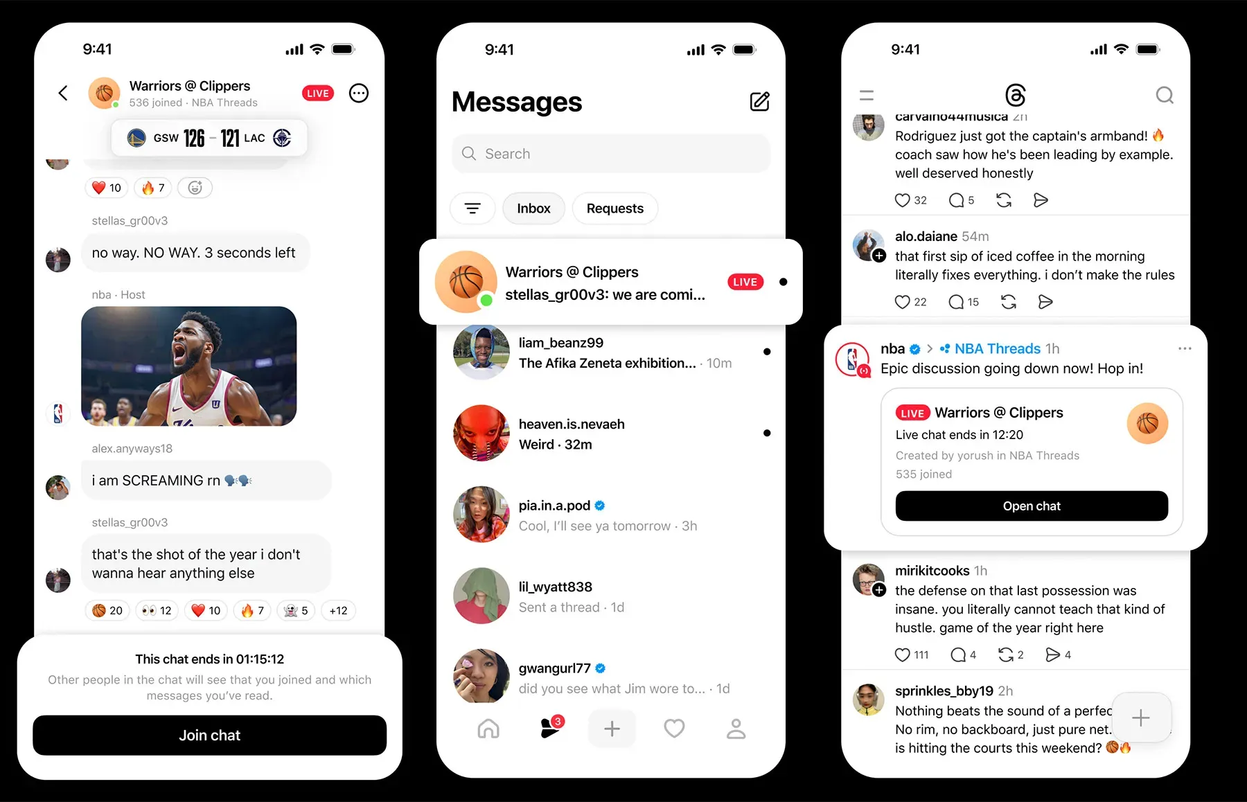 Threads Live Chats 迎來大升級：新增即時翻譯、全面開放社群達人建立聊天室