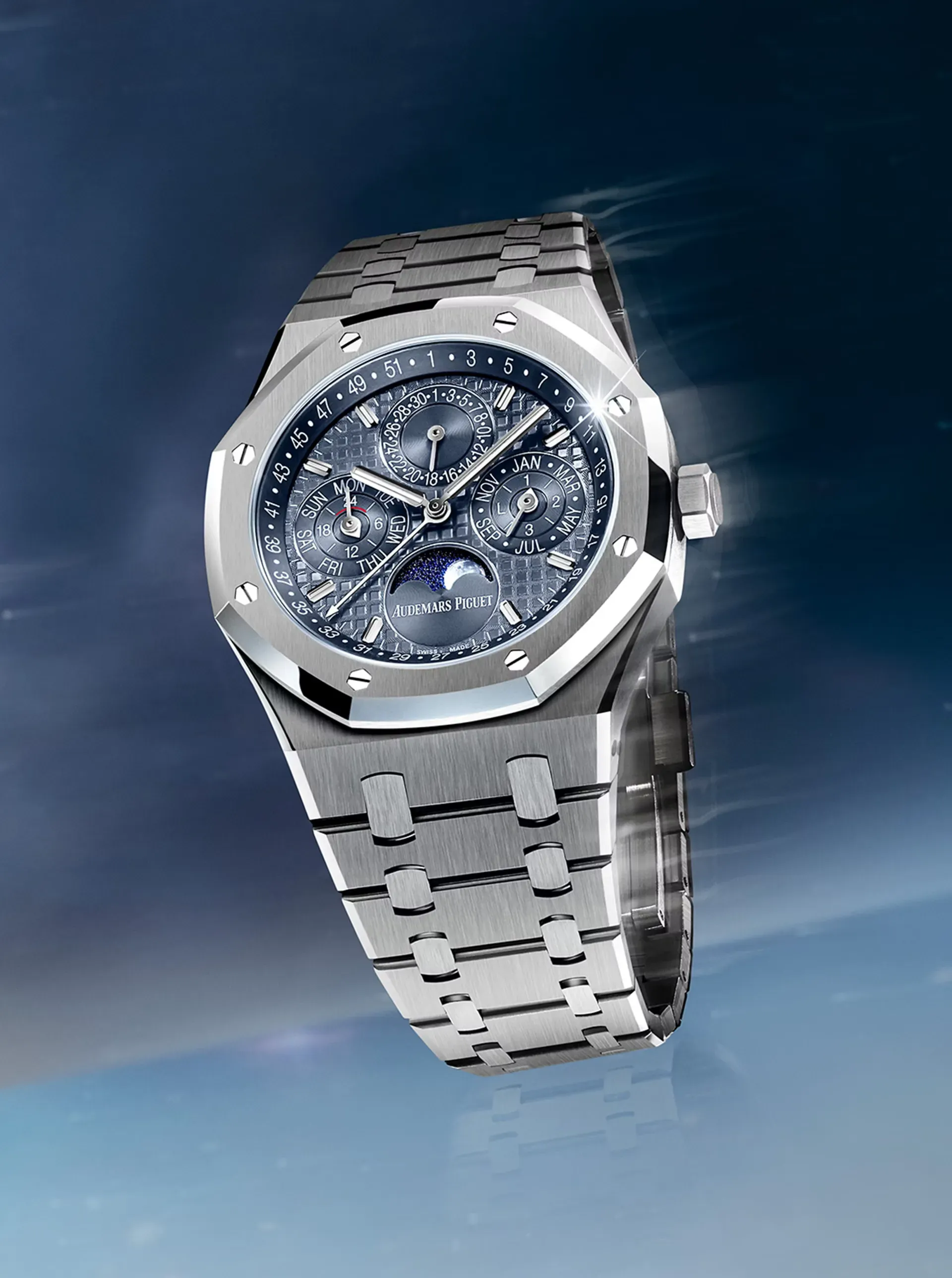 Royal Oak&nbsp;一體式錶帶結構特寫