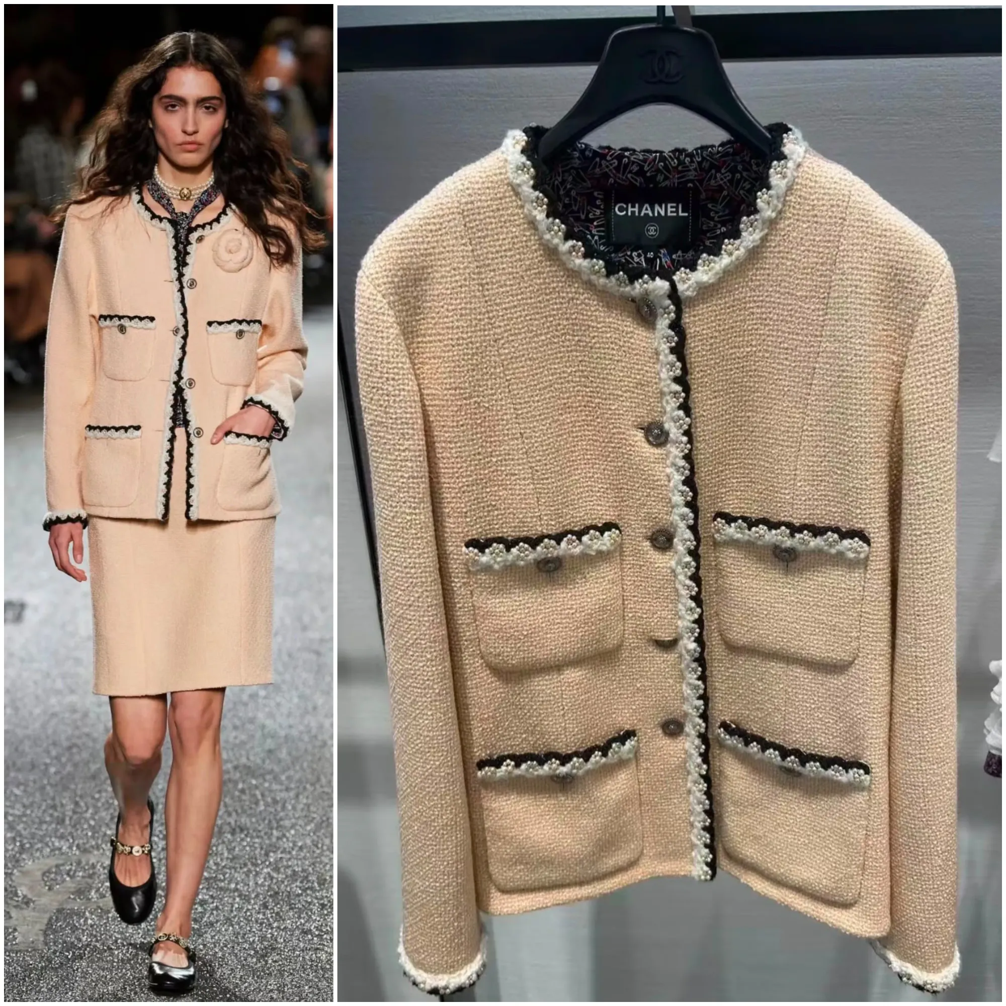 香港&nbsp;CHANEL 2026 Summer Markdown&nbsp;現場分享。網民拍到&nbsp;2024&nbsp;年早秋系列（24A）&nbsp;珍珠外套亦見於今季&nbsp;Markdown&nbsp;商品之中，反映部分過往季度&nbsp;Ready-to-Wear（服飾）有機會納入今次減價範圍。實際商品及庫存會因應專門店安排而有所不同。