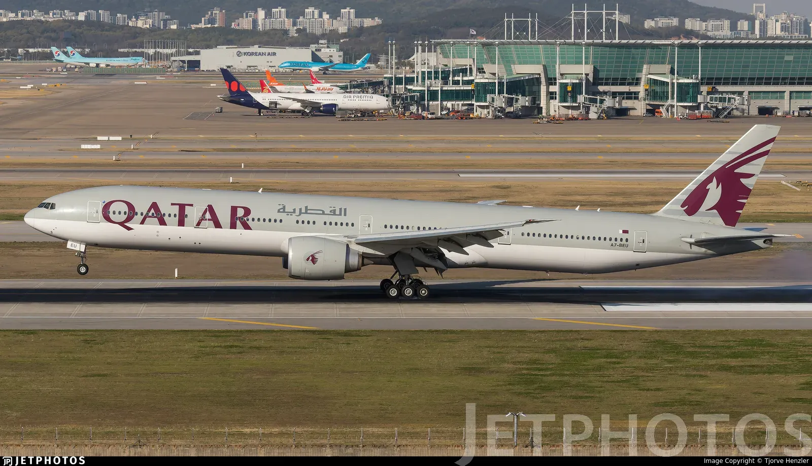 波音 777-300ER(涉事航空公司:卡塔爾航空)(Credit:Jetphotos)