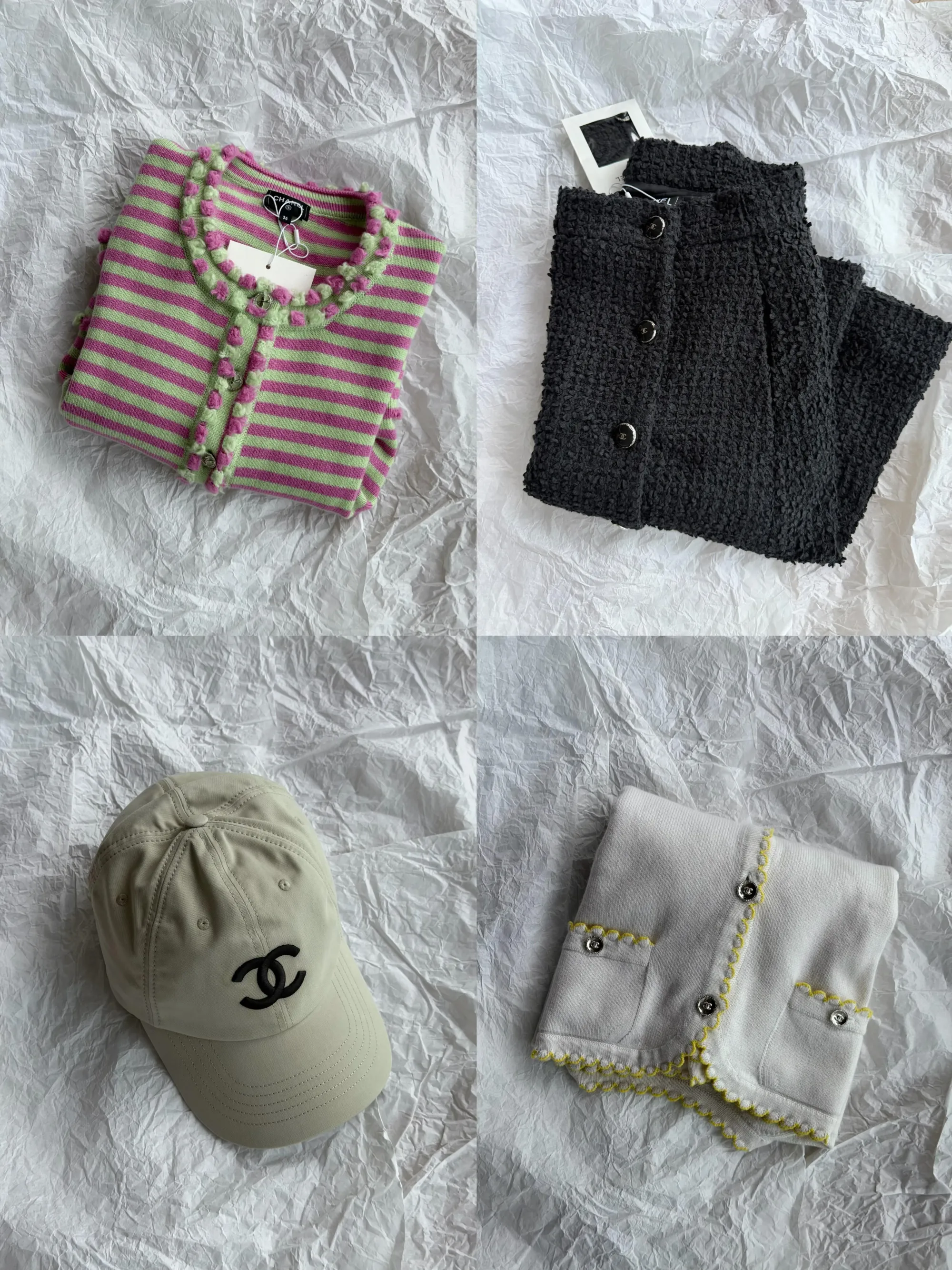 香港 CHANEL 2026 Summer Markdown 現場分享。網民表示，今次減價商品選擇相對有限，最後於現場款式之中挑選到一頂意外發現嘅帽款，形容屬於「意外收穫」。同時亦提到，部分裙款設計雖然吸引，但考慮到日常配搭難度，因此未有選擇入手。反映 Markdown 選購時，除咗款式吸引力，實際穿搭場合亦係重要考慮因素。