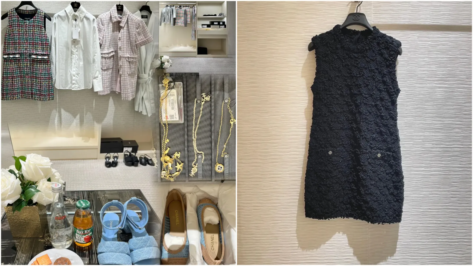 台灣網民分享 2026 年 CHANEL Summer Markdown 現場情況。網民表示，8 月 1 日到店時，雖然 Markdown 商品數量不算多，但 Boutique 已預先整理商品陳列，現場亦提供茶點及飲品招待。當日仍成功找到 25P 黑色編織背心裙，反映部分近年季度 Ready-to-Wear（服飾）亦有機會出現於 Markdown 商品之中。