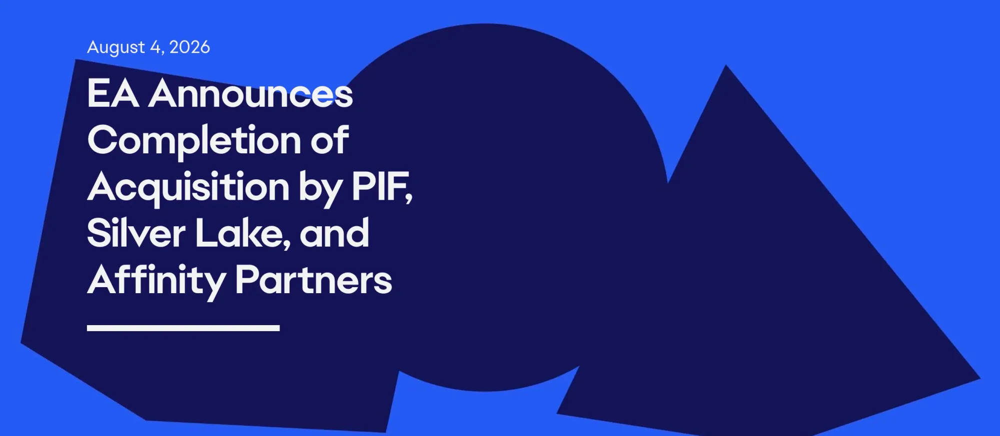 由沙特阿拉伯公共投資基金(Public Investment Fund,簡稱 PIF)、銀湖資本(Silver Lake)以及 Affinity Partners 組成嘅投資者聯盟對其進行嘅私有化收購案,已經正式完成所有法律與股權交割程序。