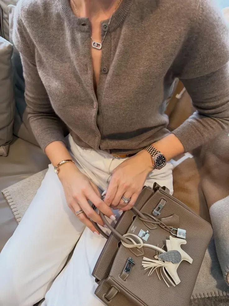 Birkin 25 屬於 Birkin 系列較細尺寸,雖然比例較迷你,但相比 Mini Kelly 擁有更高實用性,不少收藏者認為更加適合日常使用。