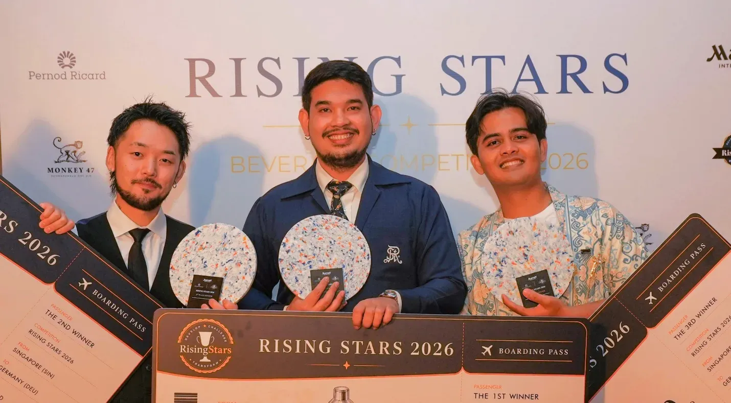 萬豪國際（Marriott International）一年一度嘅「Rising Stars」可持續調酒師大賽完成第三屆賽事，總決賽喺新加坡舉行，萬豪國際於9月16日公佈賽果。