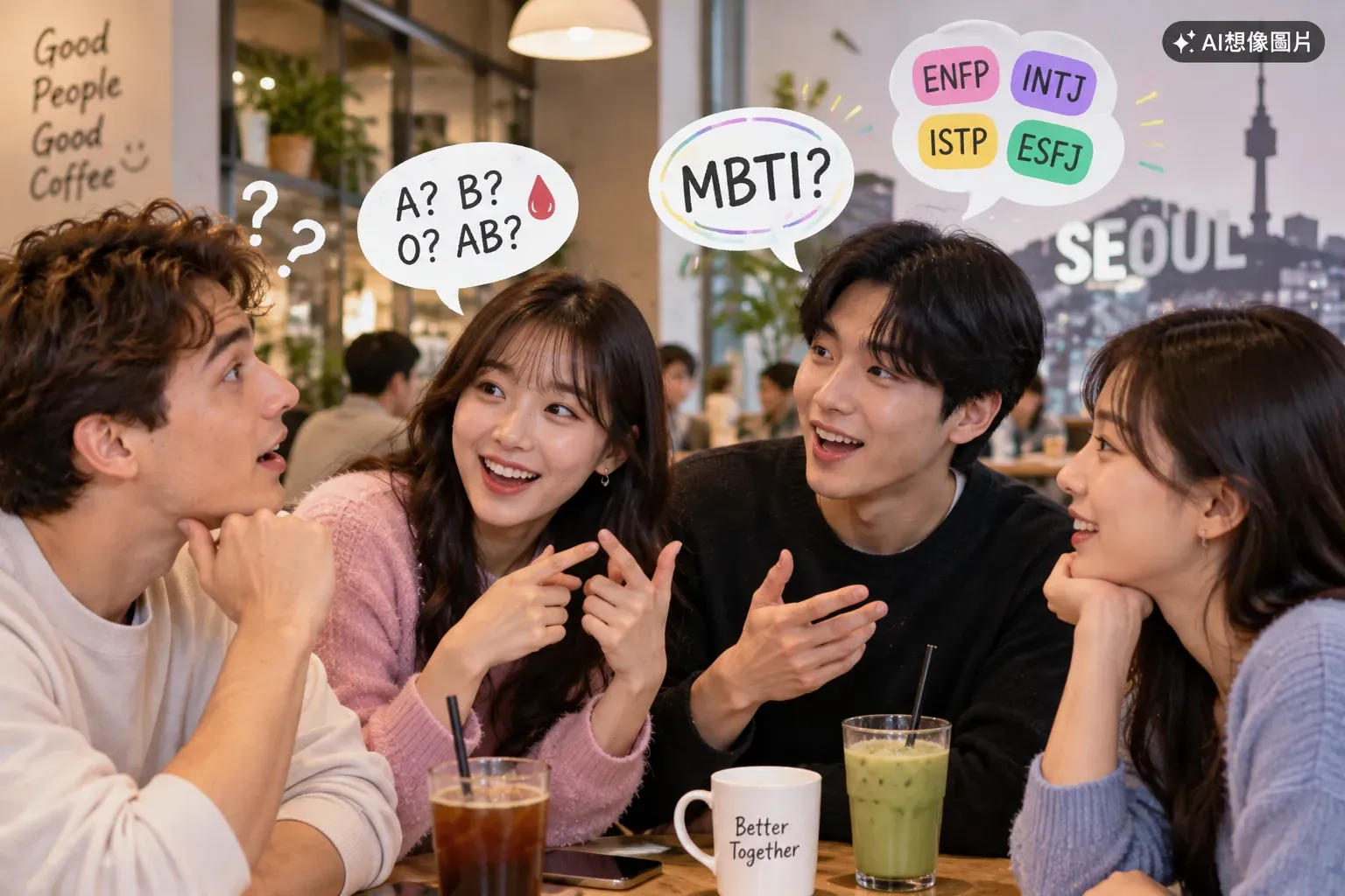 3. 韓國:初次見面先問血型與MBTI