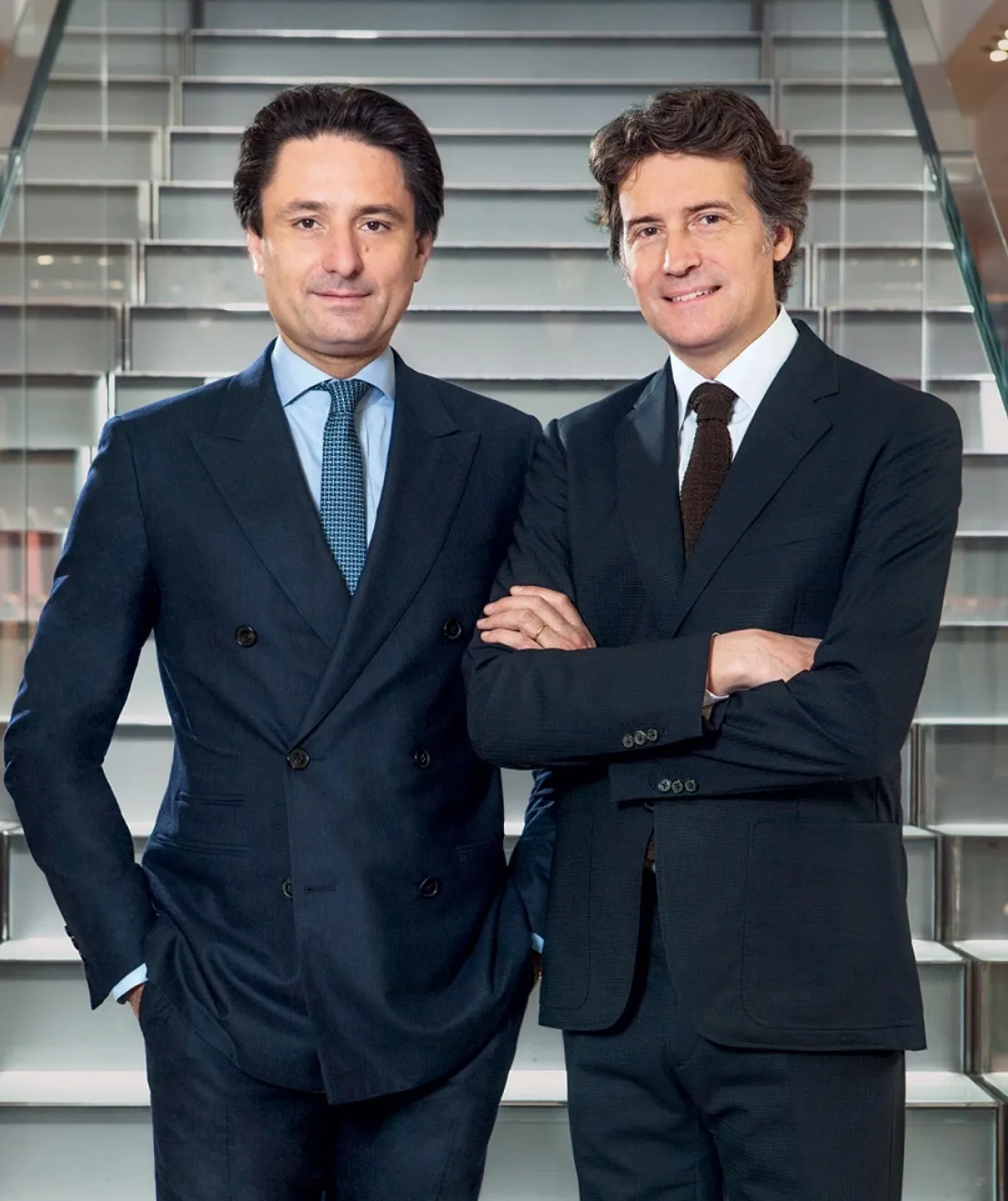 Emile Hermès SAS 執行主席 Axel Dumas 及 Henri-Louis Bauer。管理層表示,雖然中國市場目前面對挑戰,Hermès 仍然看好當地長遠發展,並會繼續投資中國市場。