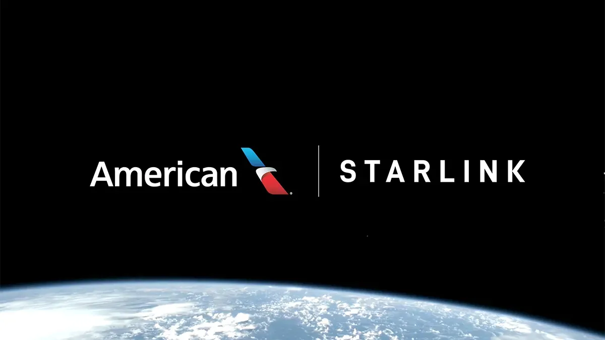 美國航空(American Airlines,股票代號:AAL)喺10月8日宣佈,將會由明年開始,喺所有主線機隊(mainline fleet)安裝由 SpaceX(Space Exploration Technologies Corp.)旗下 Starlink 提供嘅衛星 Wi-Fi 服務。