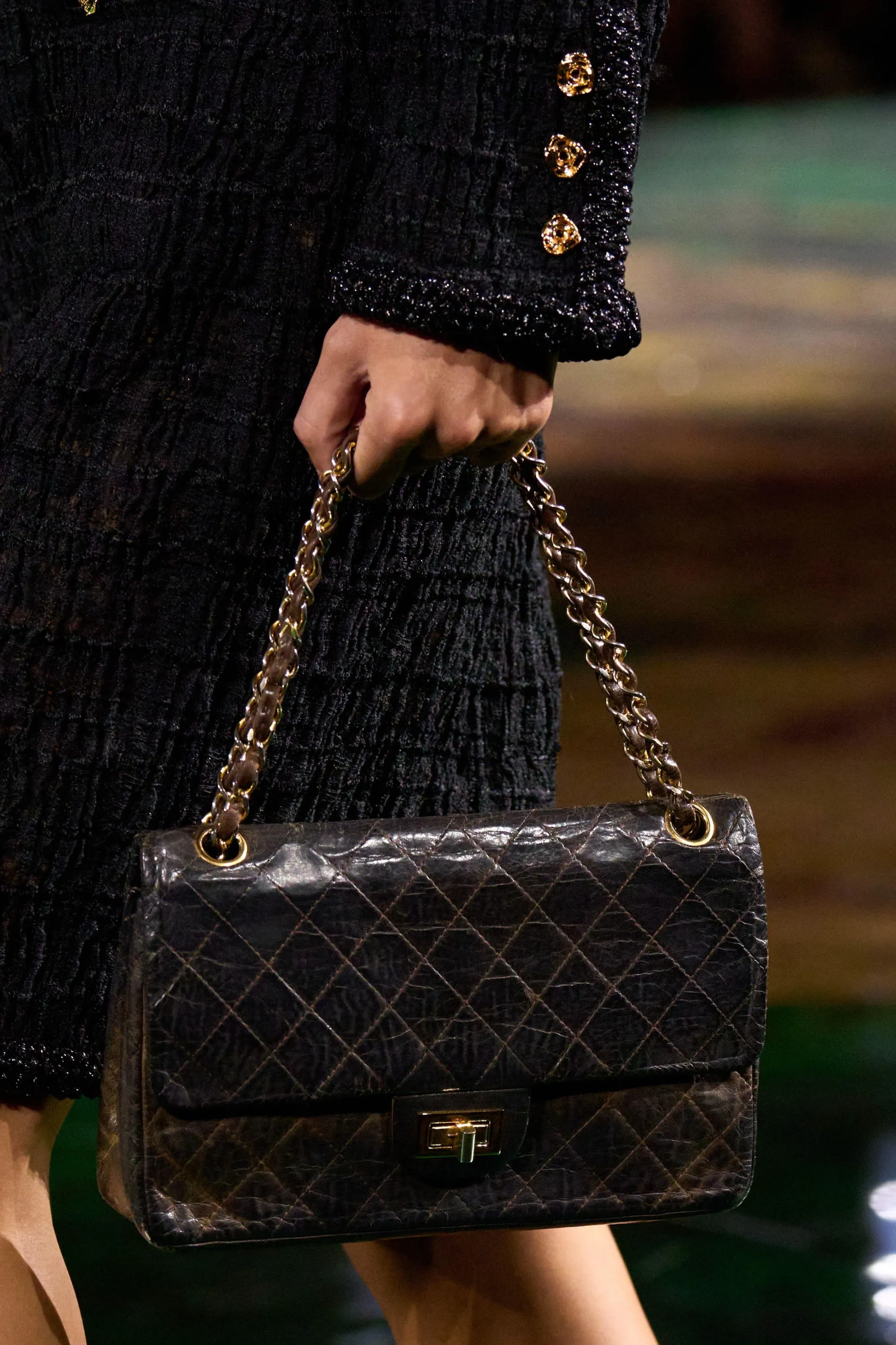 CHANEL 2027春夏系列 Look 83 手袋細節。