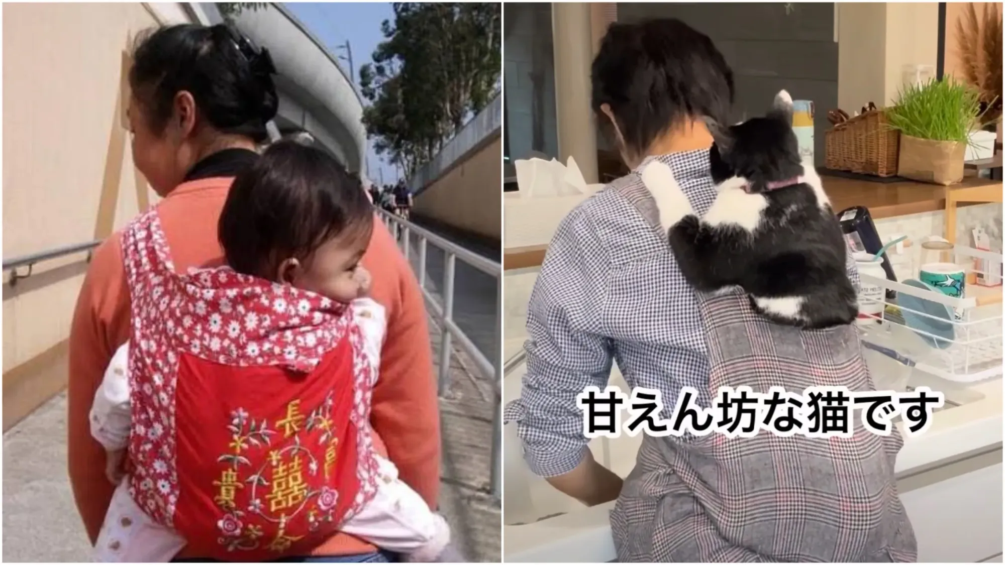 六、七、八十年代不少媽媽會用布孭帶揹住嬰兒,呢種懷舊揹法亦成為 Muro「圍裙孭帶」畫面嘅聯想。