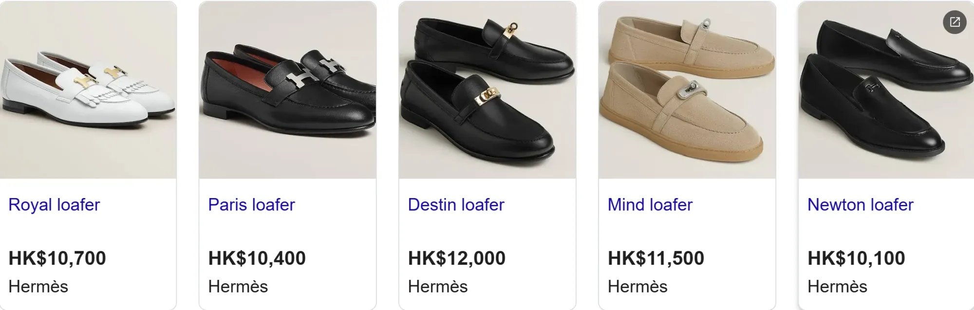 以市價約 HK$10,000 至 HK$11,000 嘅 Hermès loafers 作參考,今次約 HK$2,114 嘅維修費相當於新鞋價格約兩成。