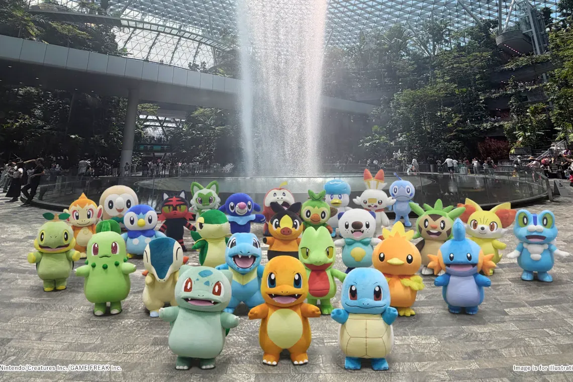 為咗慶祝 Pokemon 30週年,Pokemon Go 喺新加坡樟宜機場(Changi Airport)同 Jewel 推出咗地區限定嘅「PokeXciting! Pikachu」。
