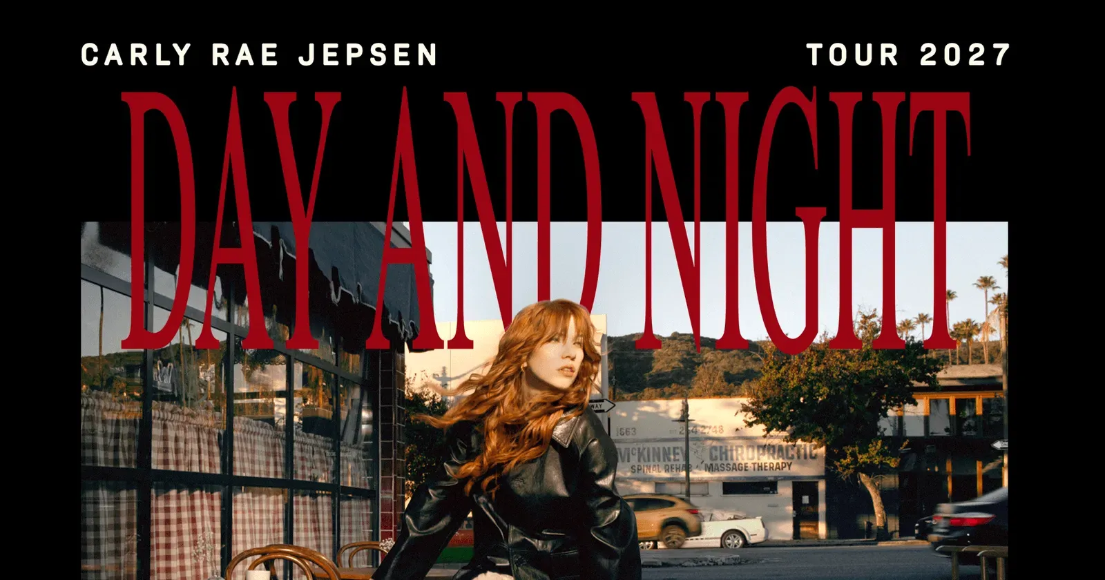 加拿大歌手 Carly Rae Jepsen（卡莉·蕾·杰普森）正式公布咗佢 2027 年嘅「Day and Night」北美巡演日期。