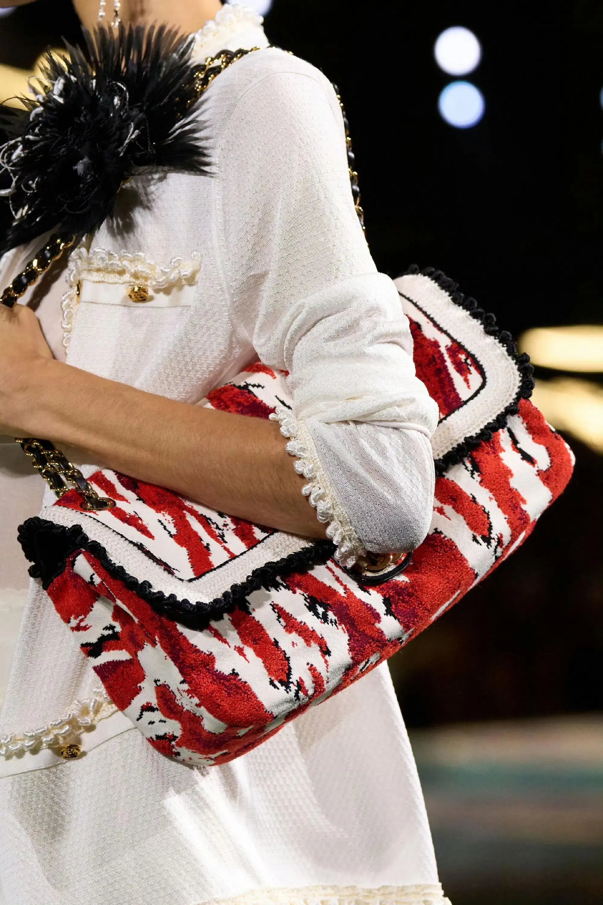 CHANEL 2027春夏系列 Look 23 手袋細節。