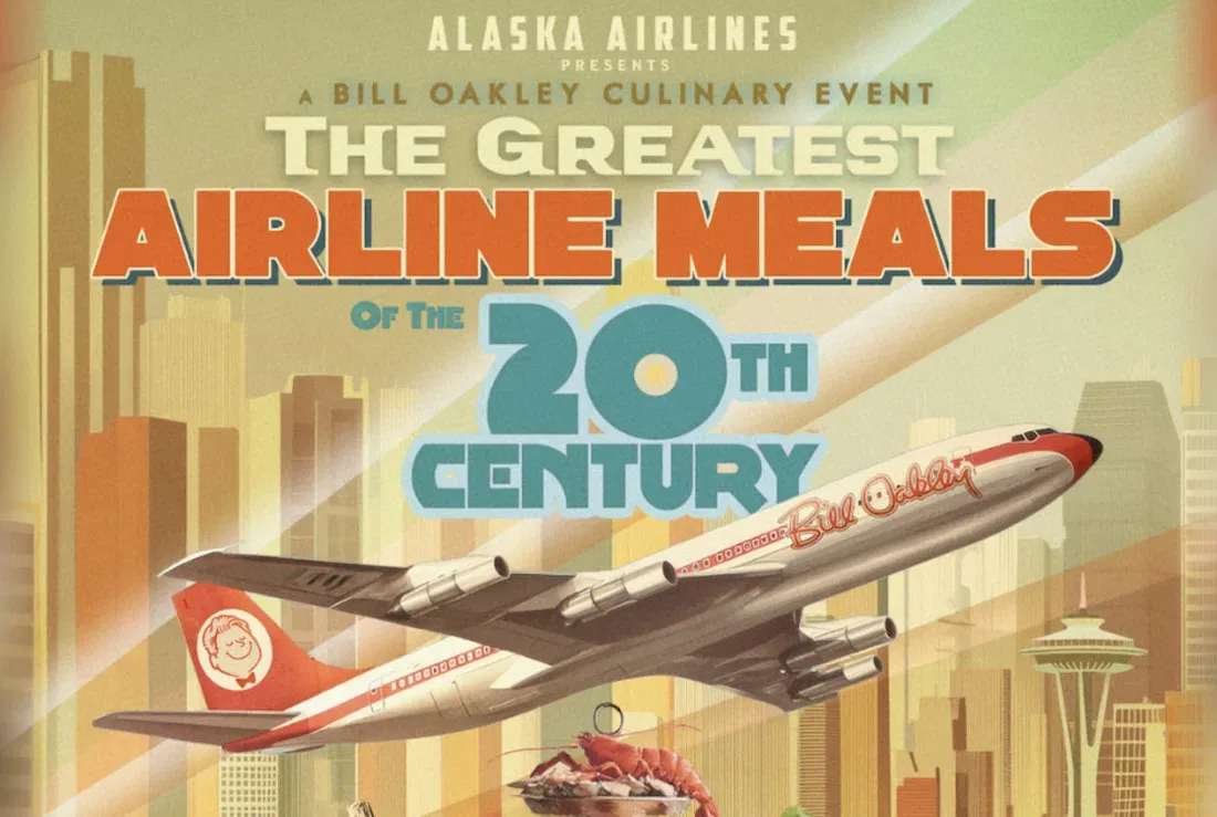 阿拉斯加航空(Alaska Airlines)最近喺西雅圖(Seattle)嘅飛行博物館(Museum of Flight)舉辦咗一場特別活動,將「史上最強機餐」(Greatest Airline Meals)晚餐重新推出。
