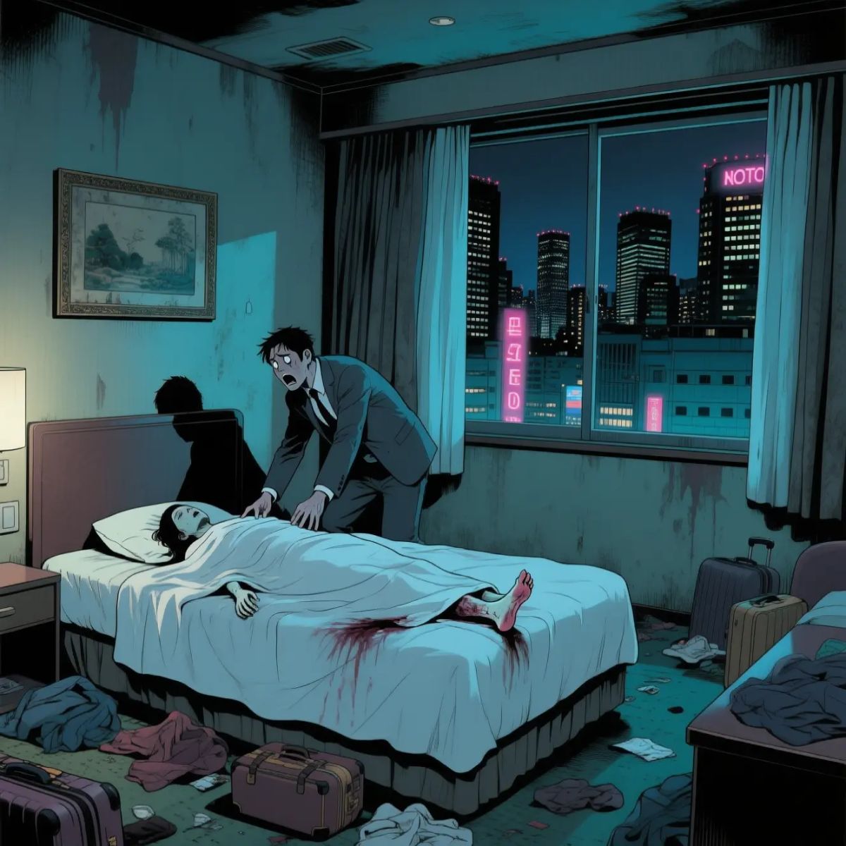 猛鬼傳聞|新宿華盛頓酒店藏屍案 日本網民轉述：老公話「我哋想一齊」，竟然拖住老婆屍體住酒店？！🧳💔😱