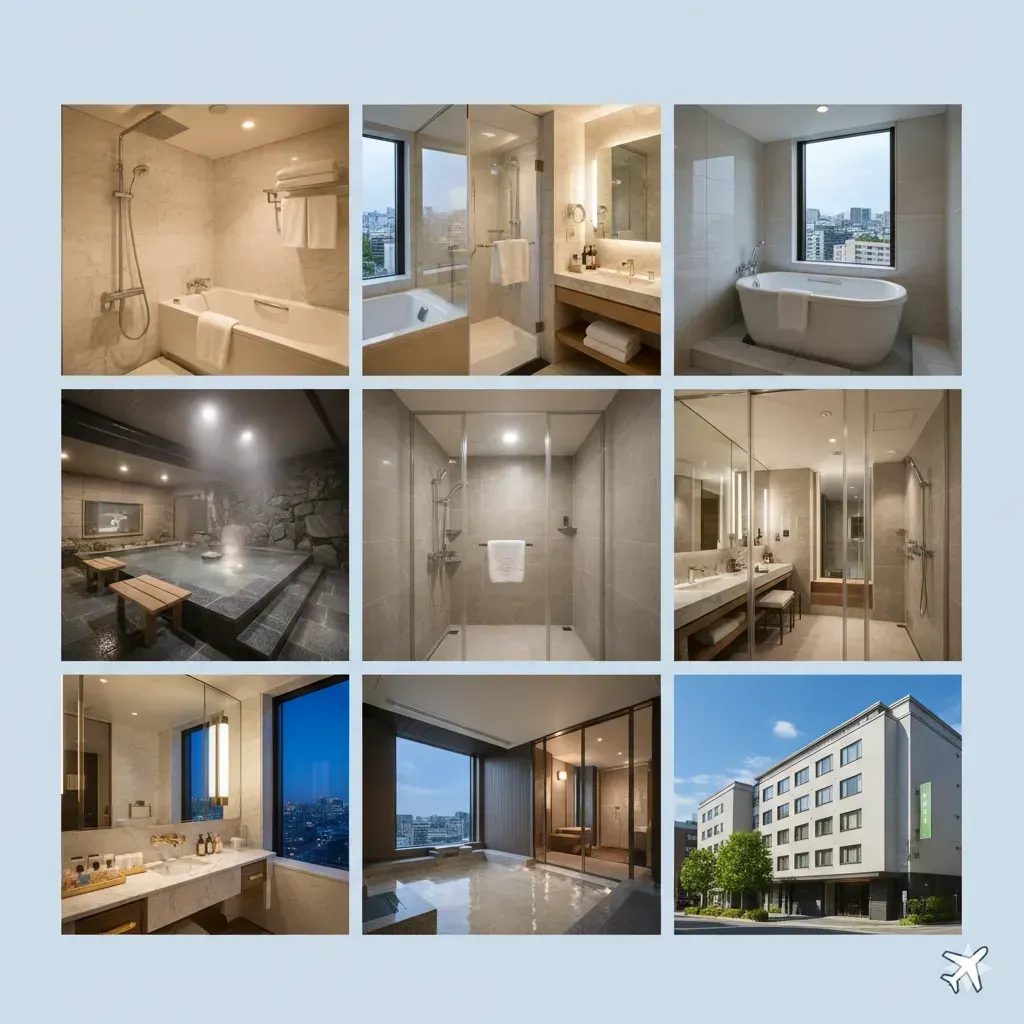 遊日|帶爸媽去超安心 福岡7間淋浴酒店推介🛫(Gemini AI製圖)