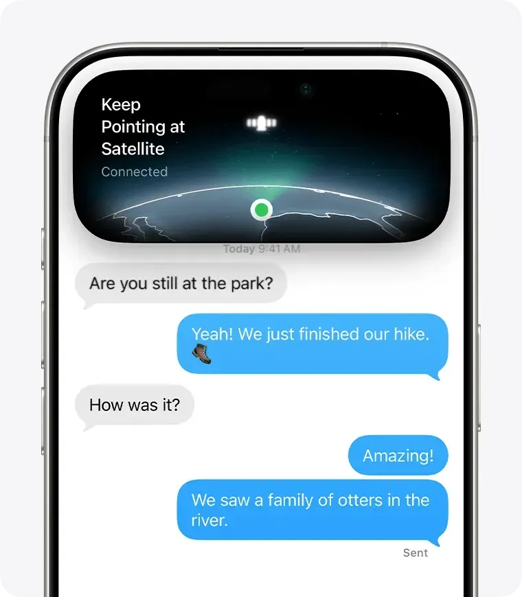 Apple推日本衛星訊息 iPhone、Apple Watch冇網救命都用到🌲📡