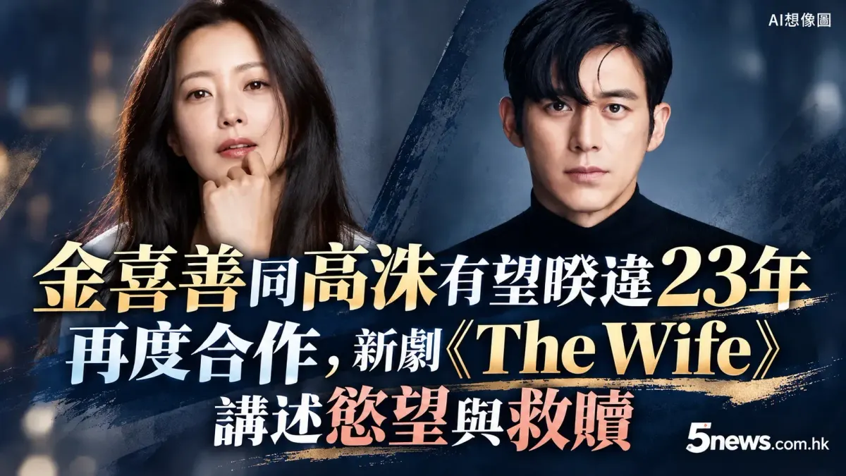金喜善同高洙有望睽違23年再度合作，新劇《The Wife》講述慾望與救贖
