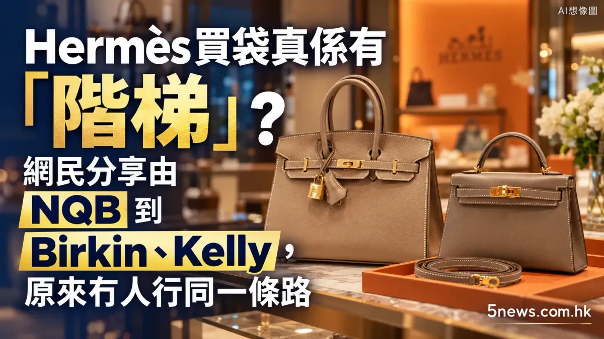 Hermès｜買袋真係有「階梯」？網民分享由 NQB 到 Birkin、Kelly，原來冇人行同一條路