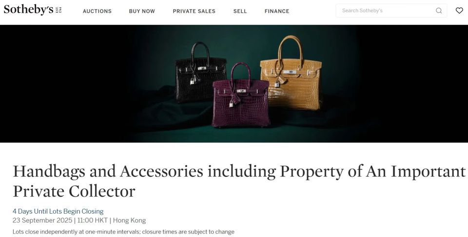 Hermès|Hermès迷集郵點 中環蘇富比拍賣！📸🚶‍♀️