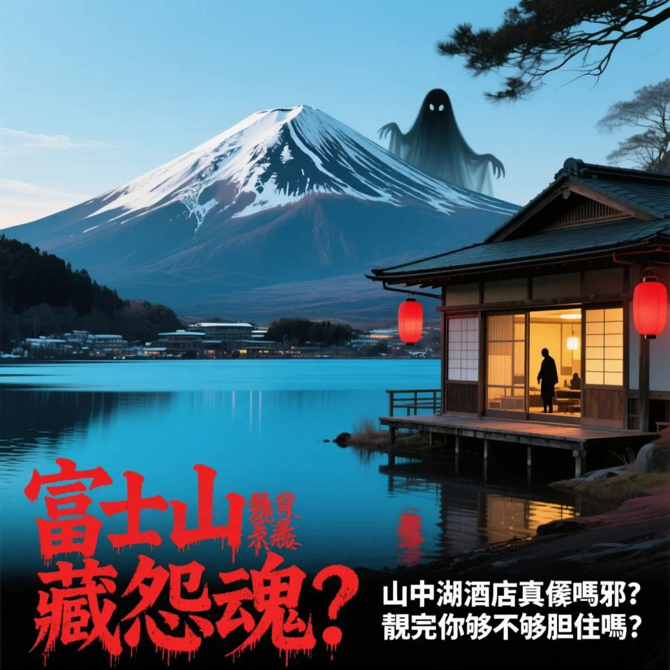 猛鬼傳聞|富士山靚景背後藏怨魂？ 🗻山中湖酒店真係咁邪？👻睇完唔夠膽住🔥