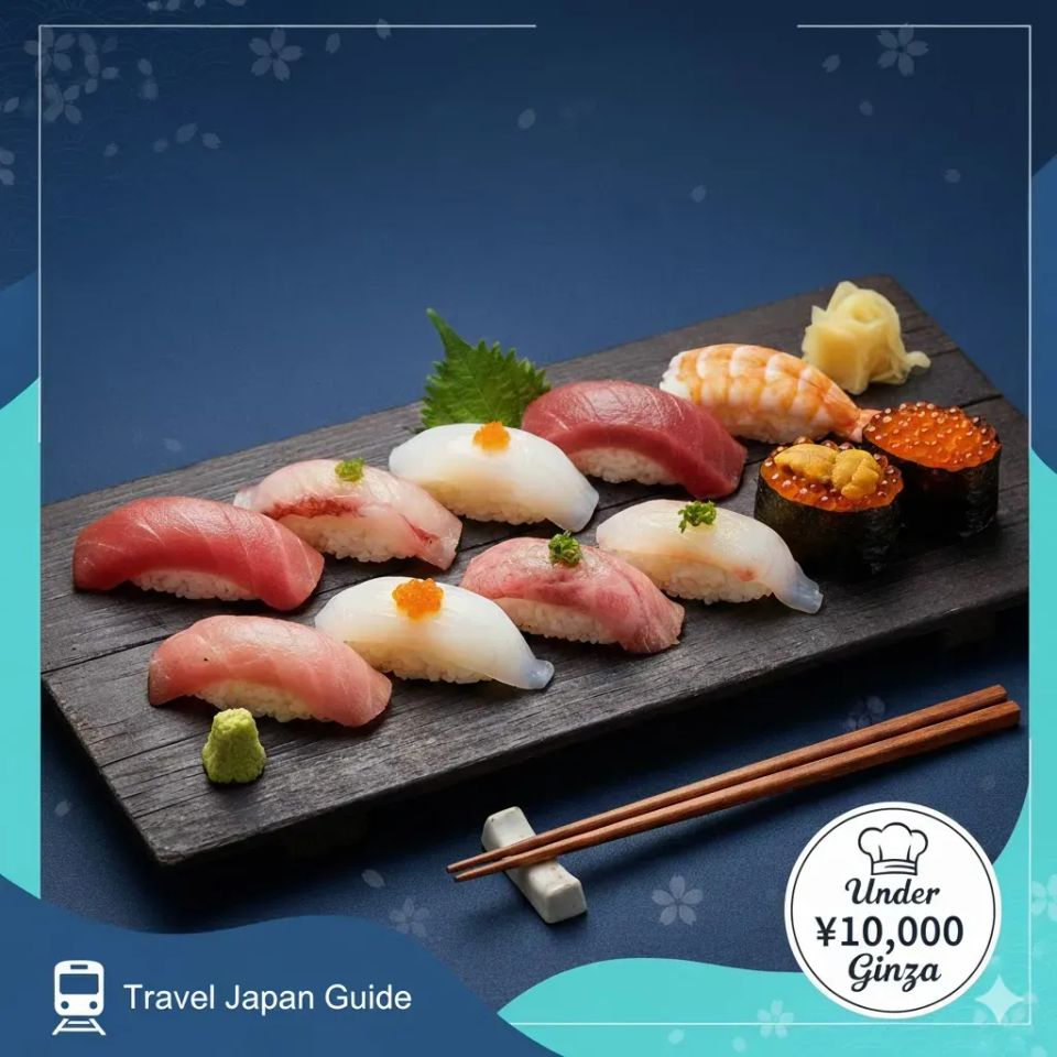 遊日|Omakase攻略 銀座高CP值壽司店 唔使1萬円🍣