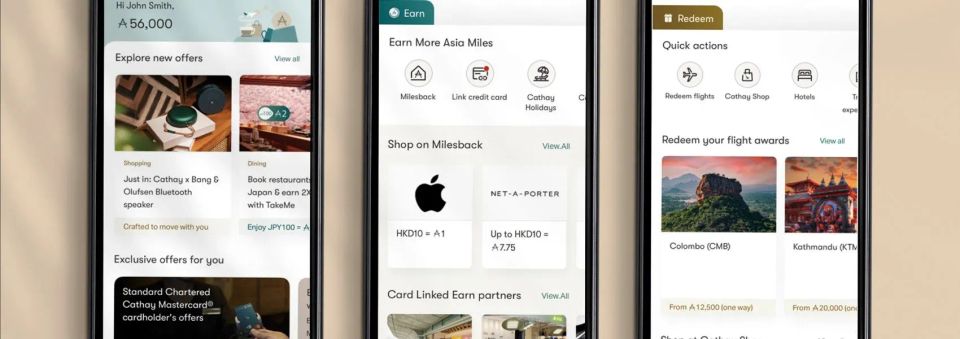 航空會藉|亞洲萬里通 賺取與兌換里數