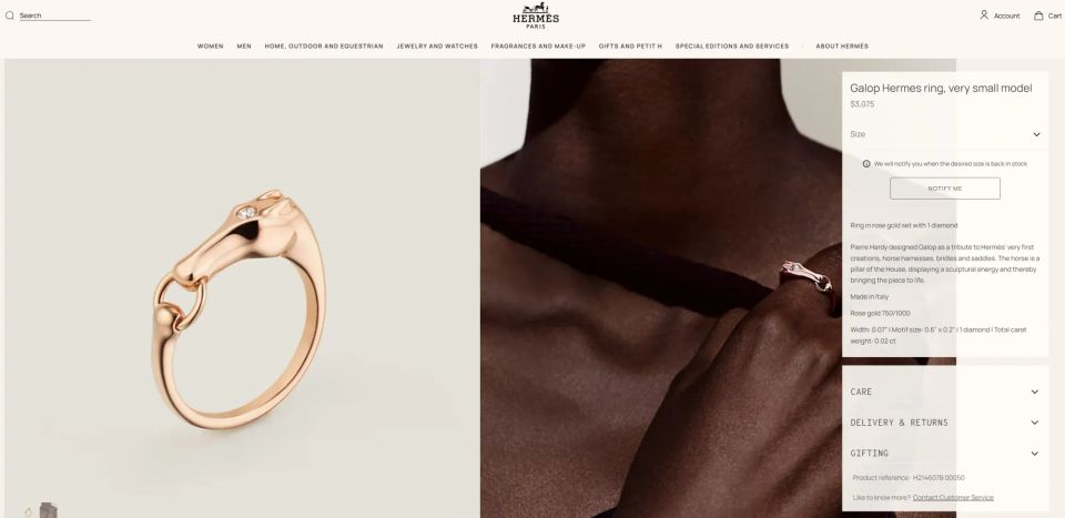 Hermès|馬年將至：Hermès Galop Ring 為何被稱為「馬上鑽」？