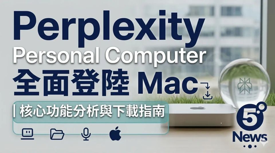 Perplexity Personal Computer 全面登陸 Mac｜核心功能分析（附下載指南）